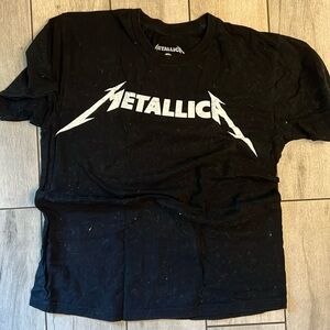 Metallic Band Tee